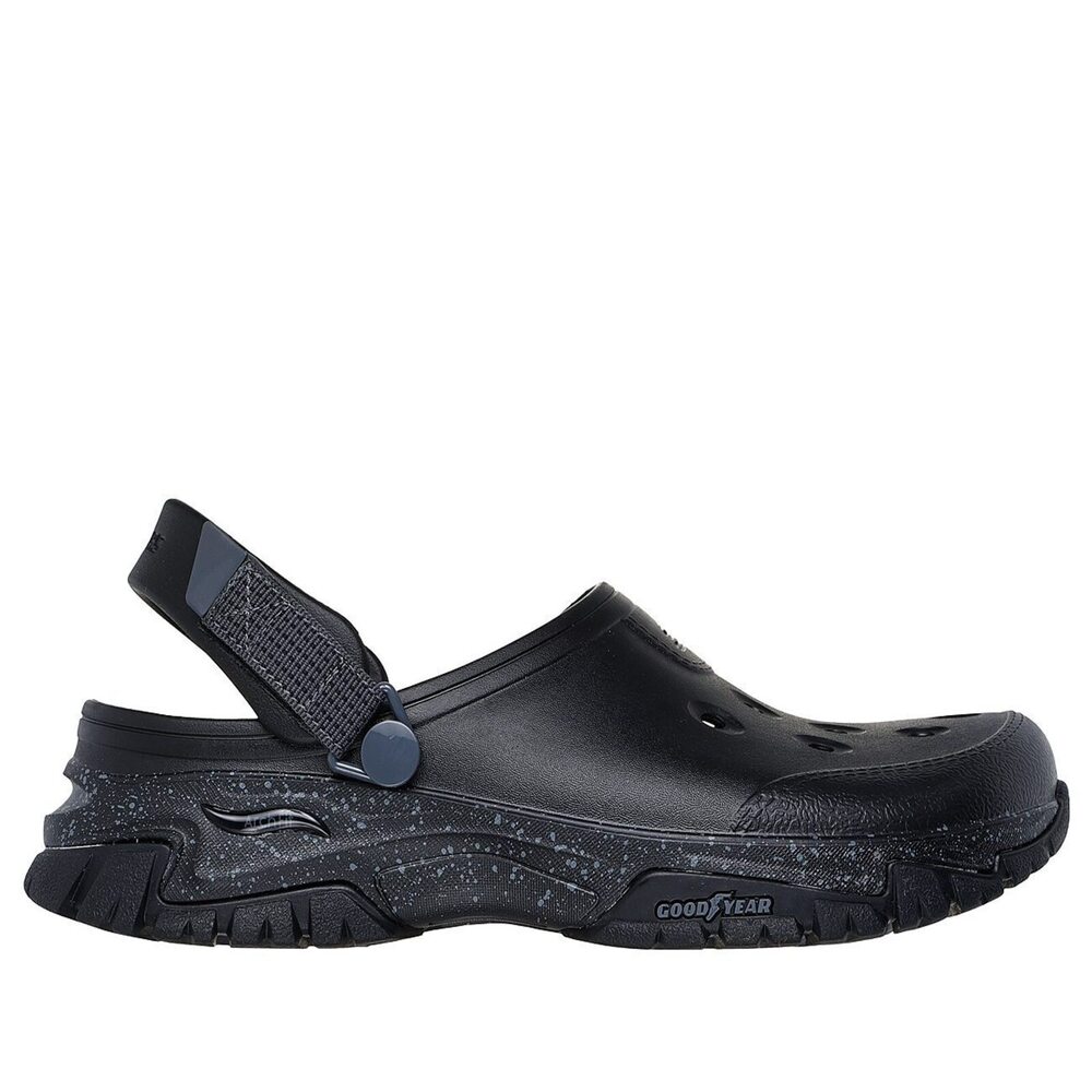 【SKECHERS】Arch Fit Foamies Outdoor 男 涼鞋 洞洞鞋 黑(243340BKGY)