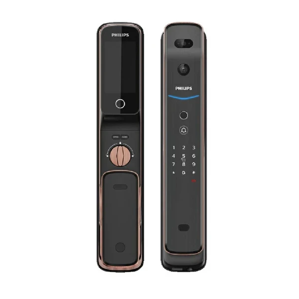 【PHILIPS 飛利浦】EasyKey 人臉推拉式智能門鎖 /組 (709-FVP)