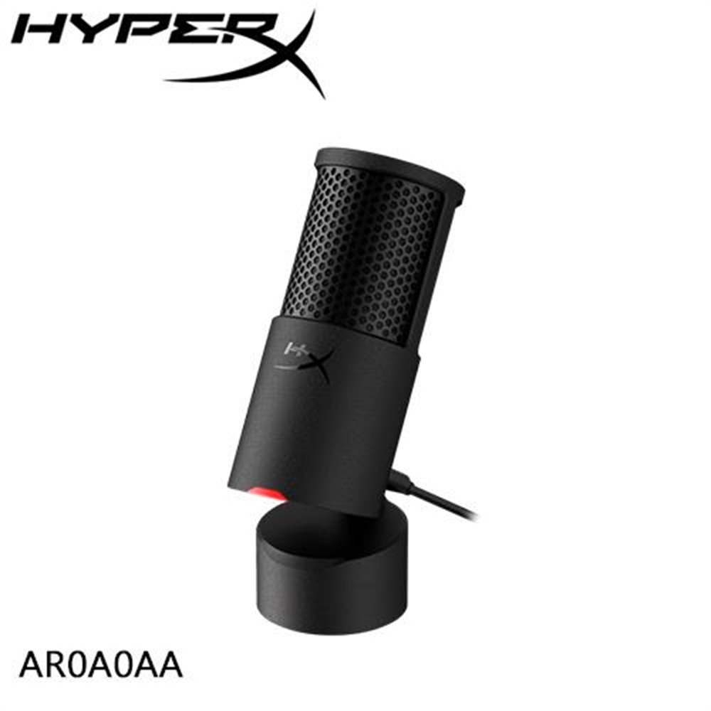 【HyperX】HyperX SoloCast 2 心型指向桌上型麥克風 黑 AR0A0AA(HyperX SoloCast 2 心型指向桌上型麥克風 黑 AR0A0AA)