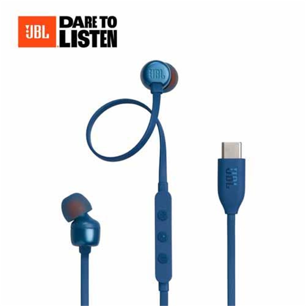 【JBL】(JBL)TUNE 311C USB-C線控耳機-藍((JBL)TUNE 311C USB-C線控耳機-藍)