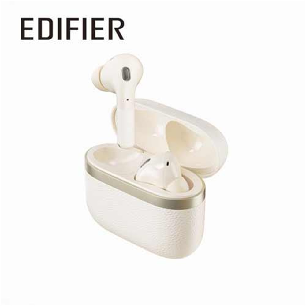 【EDIFIER】W260NC 主動降噪真無線耳機 象牙白(EDIFIER W260NC 主動降噪真無線耳機 象牙白)