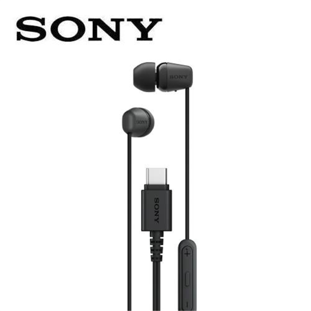 【ON】SONY 索尼 IER-EX15C 有線入耳式耳機 黑色(SONY 索尼 IER-EX15C 有線入耳式耳機 黑色)