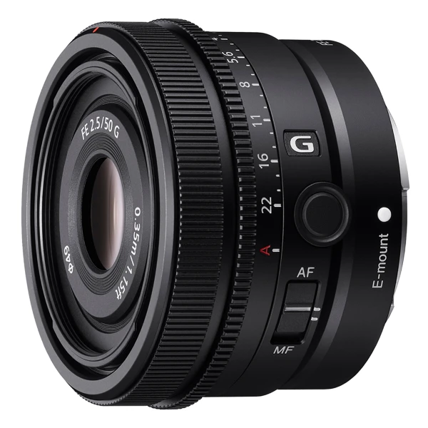 【SONY 索尼】FE 50mm F2.5G 標準定焦鏡 SEL50F25G --公司貨(一入)