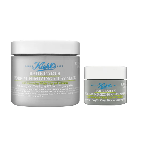【Kiehl's 契爾氏】亞馬遜白泥淨緻毛孔面膜 125ml #新版  加贈14ML(航空版)