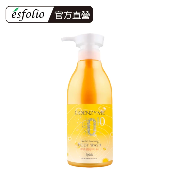 【Esfolio】Q10清爽保濕身體乳液(500ml)