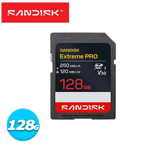 【SanDisk】SANDISK Extreme PRO SD UHS-I 128GB 記憶卡(SANDISK Extreme PRO SD UHS-I 128GB 記憶卡)
