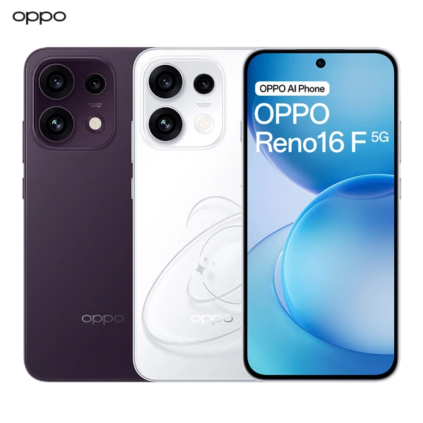 【OPPO】Reno16 F 8G/128G 5G智慧手機(▼贈JOEKI JINXI 德國紐結手腕掛繩)