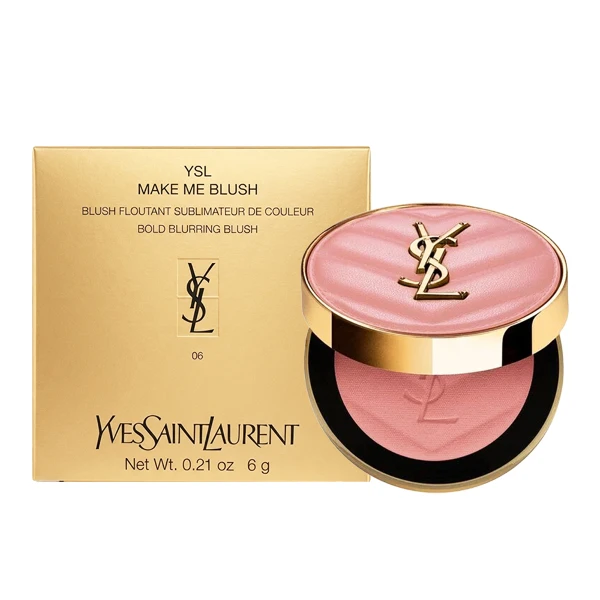 【YSL】恆久完美透膚煙染腮紅 6g #06玫瑰煙靄(航空版)