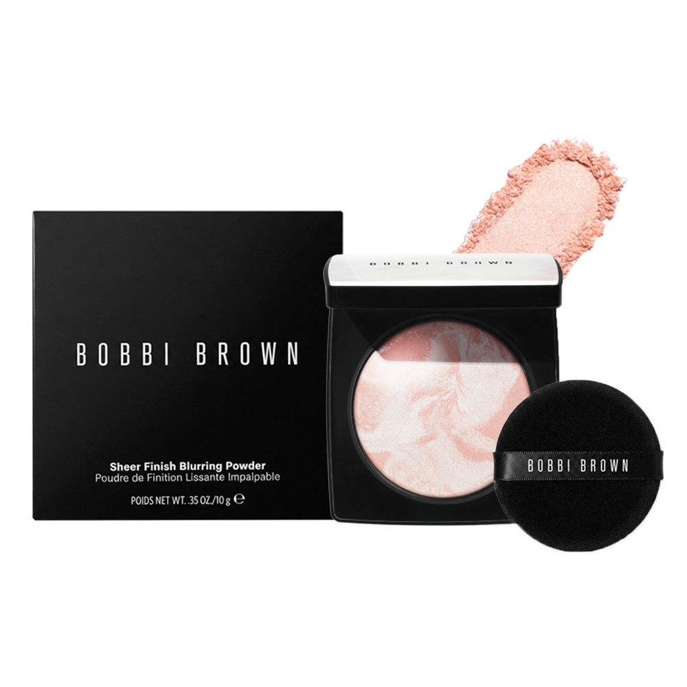 【BOBBI BROWN 芭比波朗】大理石粉嫩蜜粉餅 10g #Pearl Pink 晶透粉(多款任選 航空版)
