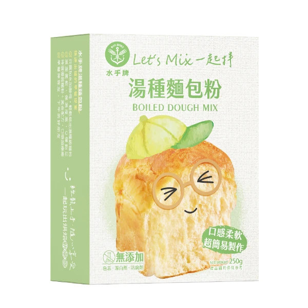 【聯華製粉】水手牌湯種麵包粉(內附1包酵母粉3g)(250g)