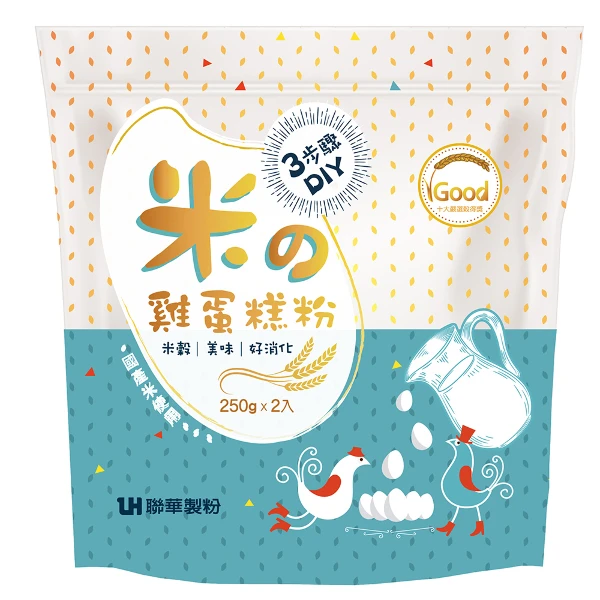 【聯華製粉】米の雞蛋糕(米鬆餅)粉(500g)