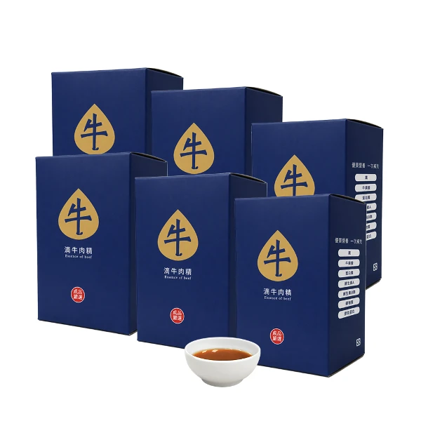 【威品嚴選】滴牛肉精10入x6盒(共60入/常溫/使用台灣溫體牛)