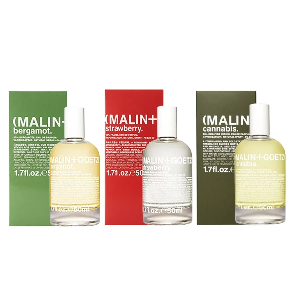 【MALIN+GOETZ】淡香精 50ml (佛手柑/大麻草/草莓)(多款任選  航空版)