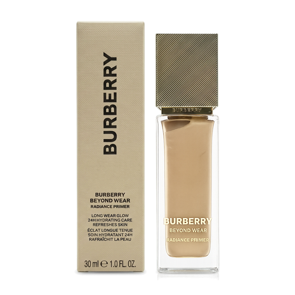 【Burberry 巴寶莉】卓越持妝鎏光煥亮妝前乳(30ml)