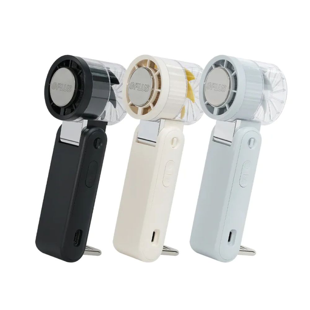 【G-PLUS 拓勤】BF-D005 手持製冷冰敷風扇(黑/米/藍)