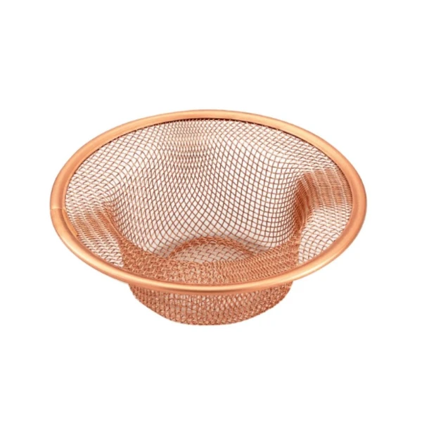 【YOSHIKAWA 吉川】純銅流理台排水槽濾網(特大)適用9.5-12.5cm 日本製SJ1641(1入)