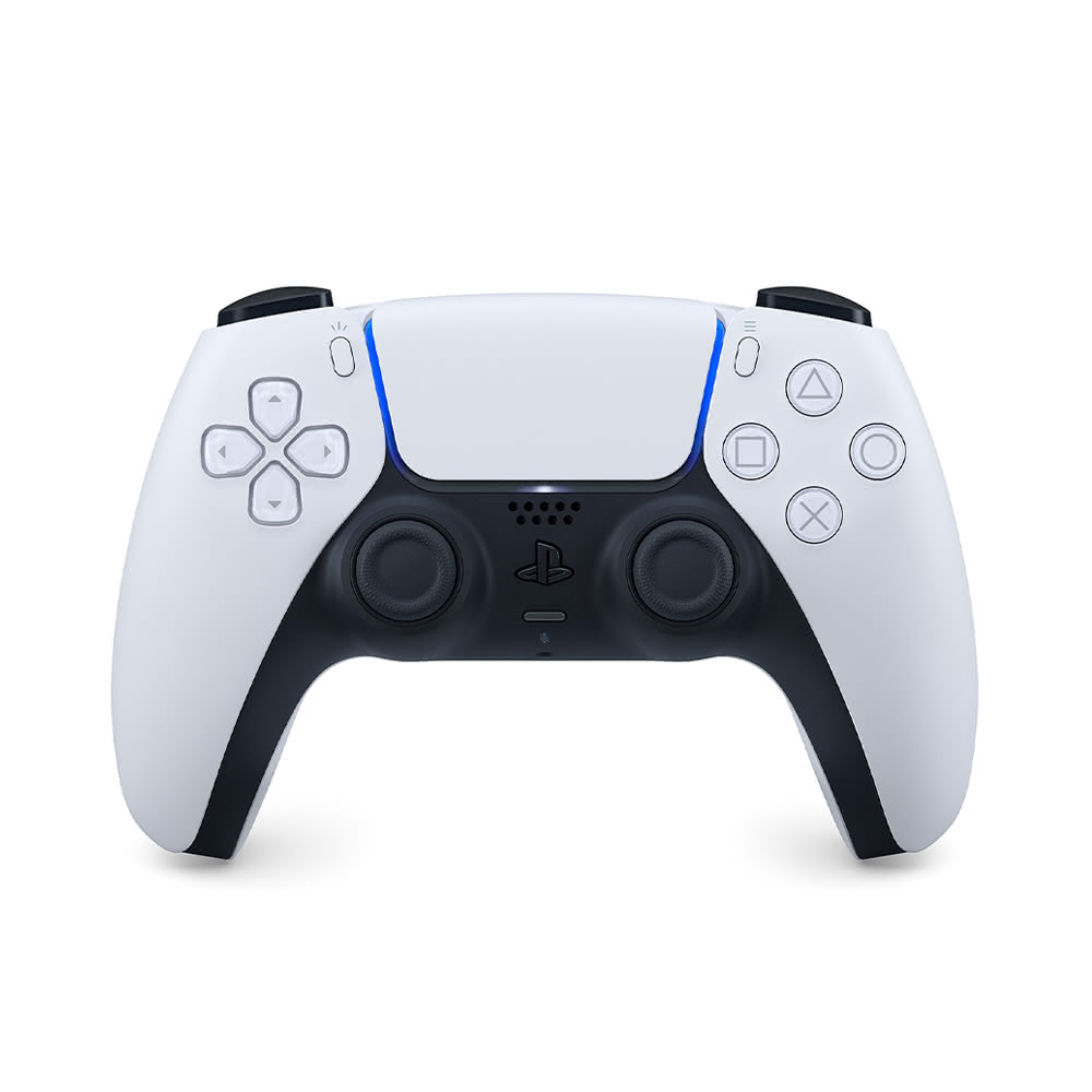 【SONY 索尼】DualSense 無線控制器《白色》(創新的 PS5 控制器發掘更深度的遊戲體驗)
