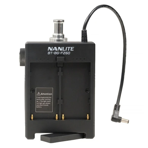 【NANLITE 南光】BT-BG-FZ60 Forza 60 NP-F 電池手柄 --公司貨(一入)