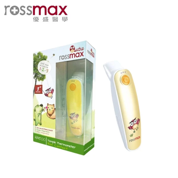 【Rossmax 優盛】非接觸式紅外線額溫槍 HA500(1入)