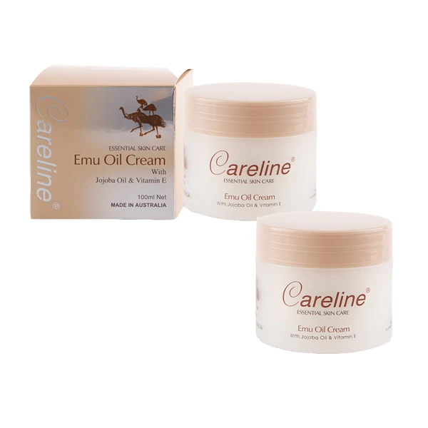 【Careline】鴯鶓油綿羊霜含荷荷芭油及維他命E(2入組 100ml/罐)