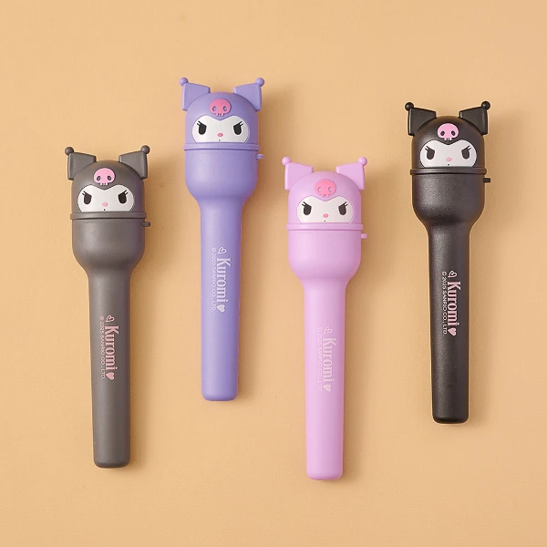 【SANRIO 三麗鷗】酷洛米造型隨行不鏽鋼餐具組-黑色(KU-FS06 )