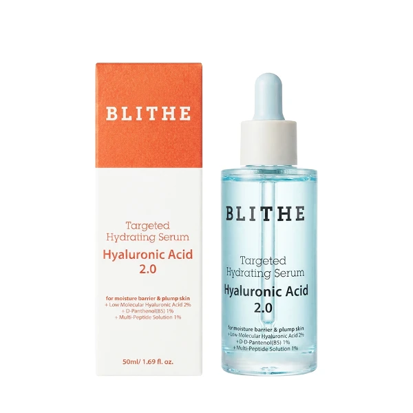 【BLITHE】玻尿酸2.0保濕精華 50ml(航空版)