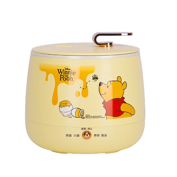 【Disney 迪士尼】維尼系列陶瓷電子鍋(WP-TCY2651)
