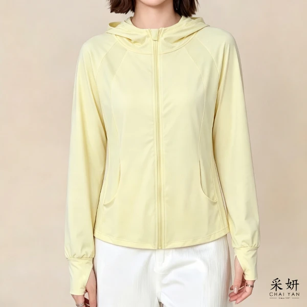 【Chai Yan 采妍】透氣防曬機車外套(春夏新款 65-78公斤可穿)