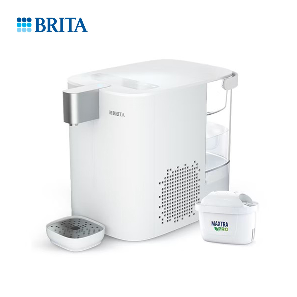 【BRITA】Cube Cool 冰霸方 瞬熱智能溫控冰溫熱 UVC滅菌開飲機｜主機含濾芯(原廠公司貨)