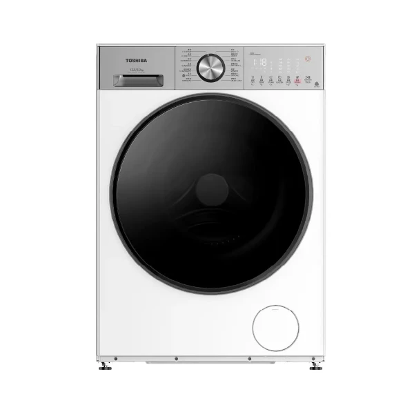 【TOSHIBA 東芝】12(KG) 變頻洗脫烘滾筒式洗衣機 送基本安裝(TWD-T33B135UWTA(WS))