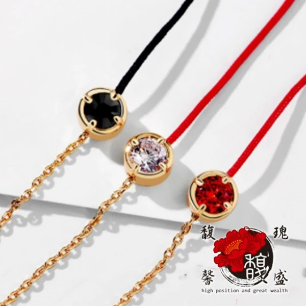 【馥瑰馨盛】龍鳳相配紅線開運情人情侶手鍊(含開光加持)