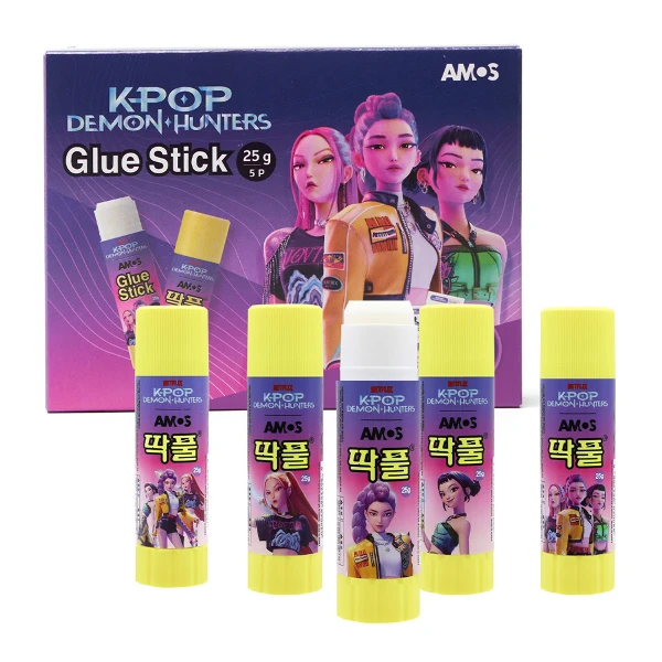 【AMOS】K-POP HUNTRIX  限定版口紅膠組22g 5入組(KDH-02)