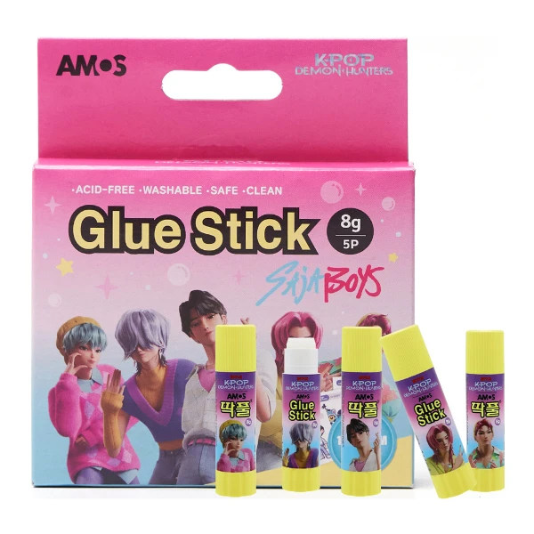 【AMOS】K-POP SAJA BOYS 限定版口紅膠 8g 10入組(KDH-04)