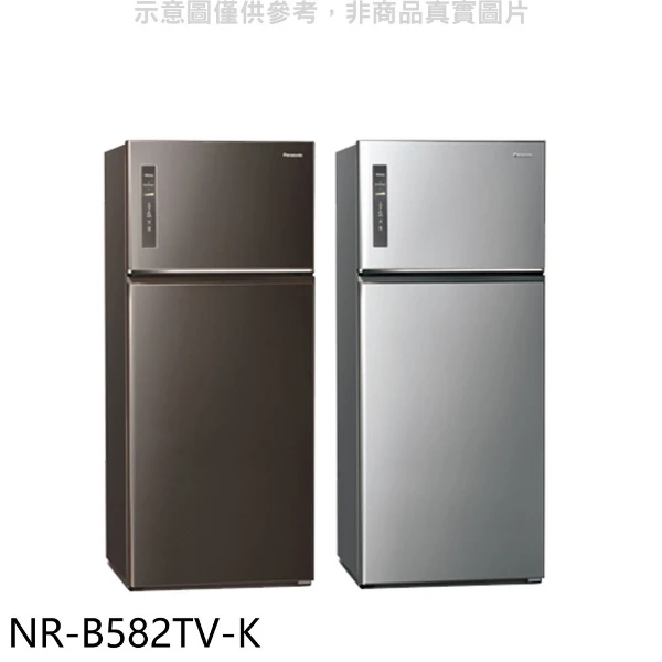 【Panasonic 國際牌】580公升雙門變頻冰箱NR-B582TV-K(NR-B582TV-K)