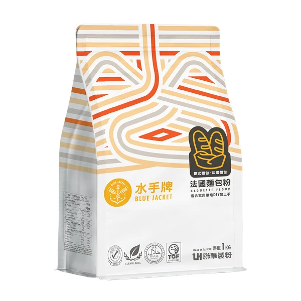 【聯華製粉】水手牌法國麵包粉 (法棍、歐包專用)  (1kg)