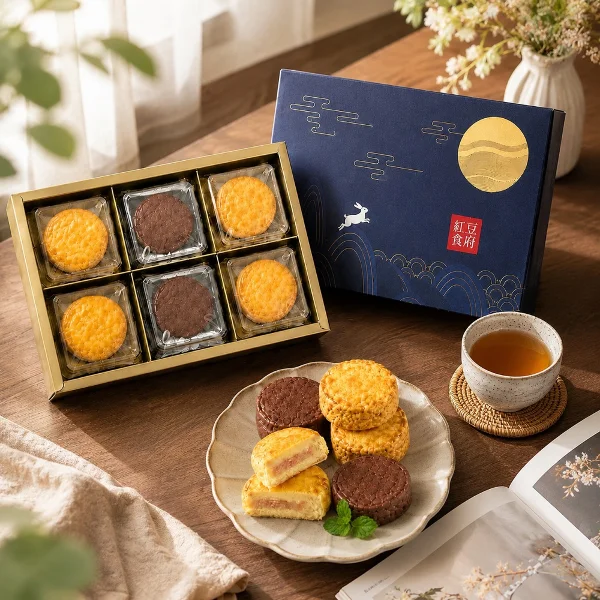 【紅豆食府】果漾布列塔尼酥餅禮盒(45g/6入/盒 中秋送禮 手工餅乾 甜點推薦 企業送禮 團購)