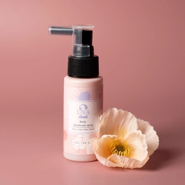 【百匡 UNA】 優娜-清汗零味體香噴霧(清新淡花香)( 55ml)