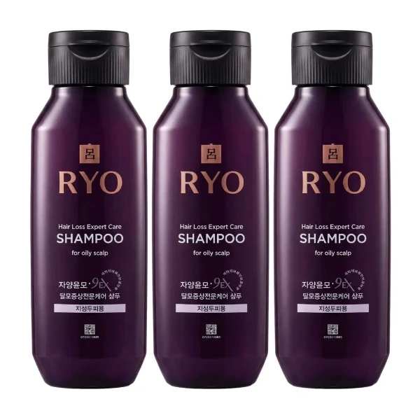 【RYO 呂】滋養韌髮洗髮精(油性頭皮適用) 公司貨( 180ml*3)
