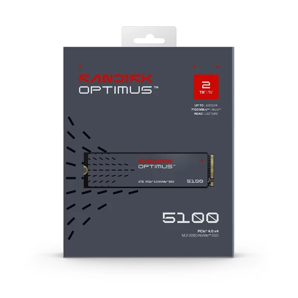 【SanDisk】Optimus 5100 2TB NVMe SSD M.2 2280 固態硬碟(SP5100)