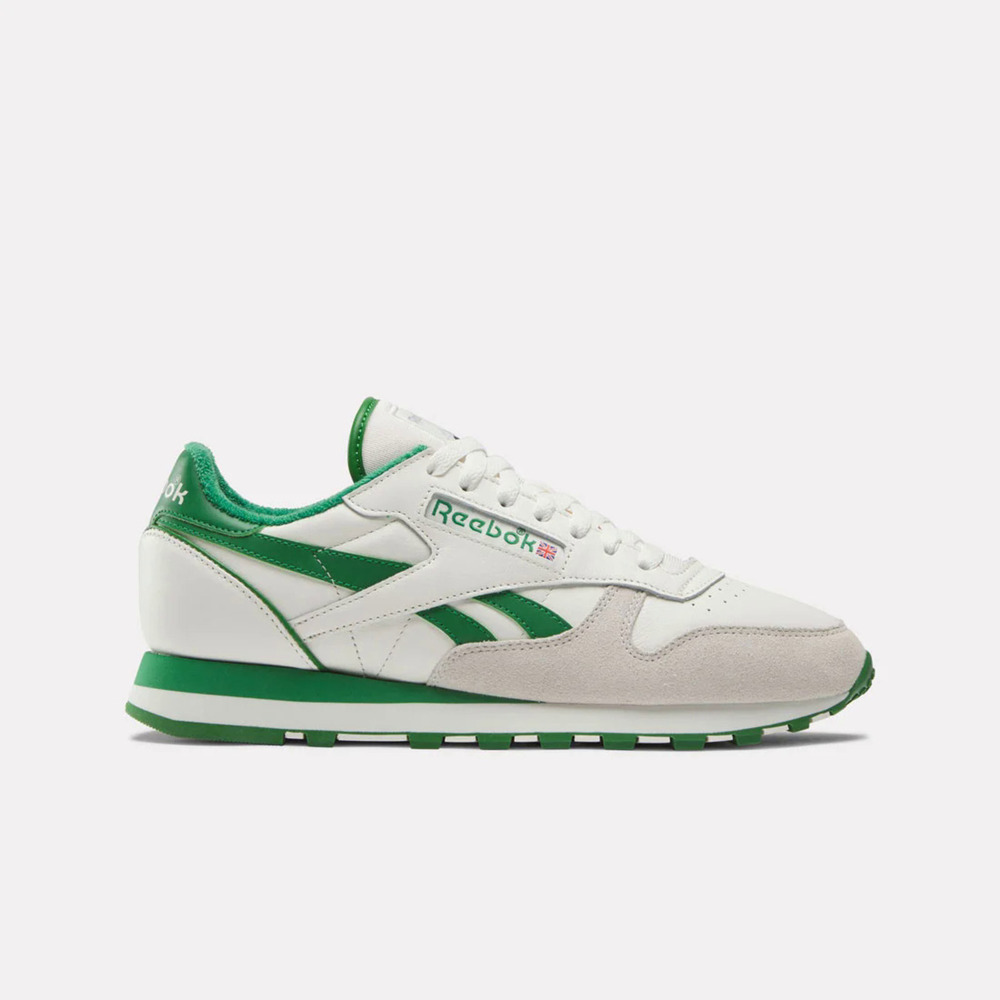 【REEBOK】Classic Leather 1983 Vintage 男 休閒鞋 復古 米白綠(100074340)
