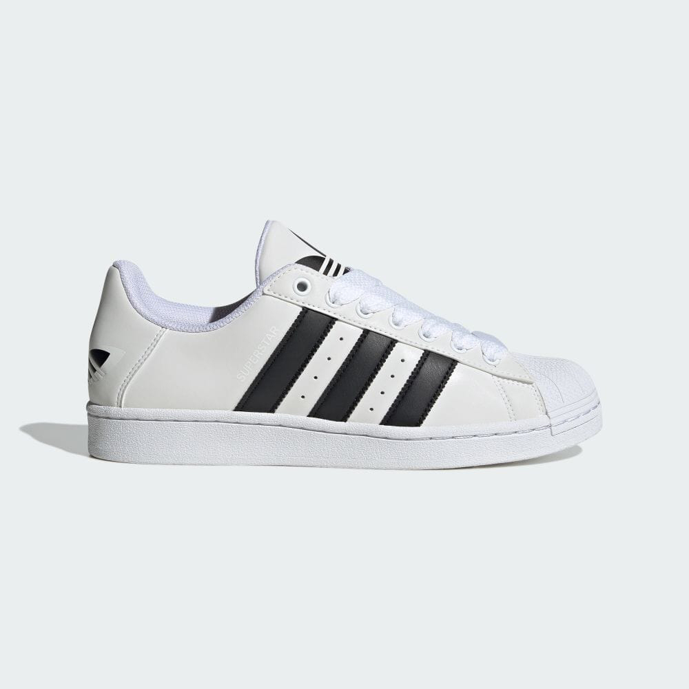 【adidas 愛迪達】Superstar 男女 休閒鞋 運動 經典 Originals 皮革 反光 百搭 白黑(IF1585)