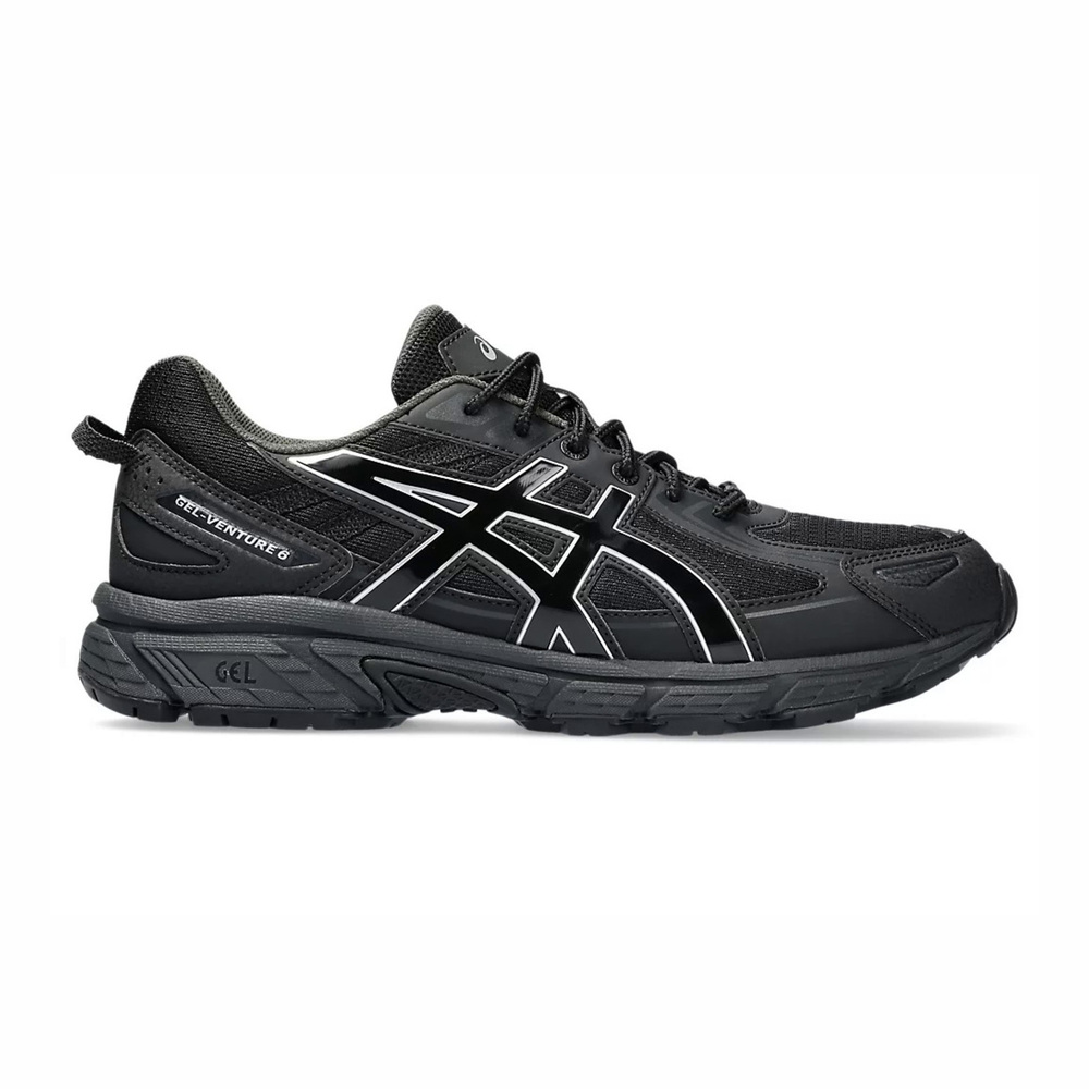 【ASICS】GEL-Venture 6 男女 運動休閒鞋 舒適 黑(1203A297-002)