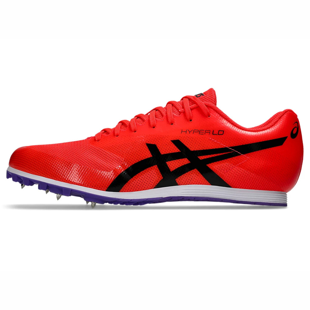 【ASICS】Hyper LD 6 男女 田徑釘鞋 透氣 輕量 可拆釘 長距離 紅(1091A019-600)