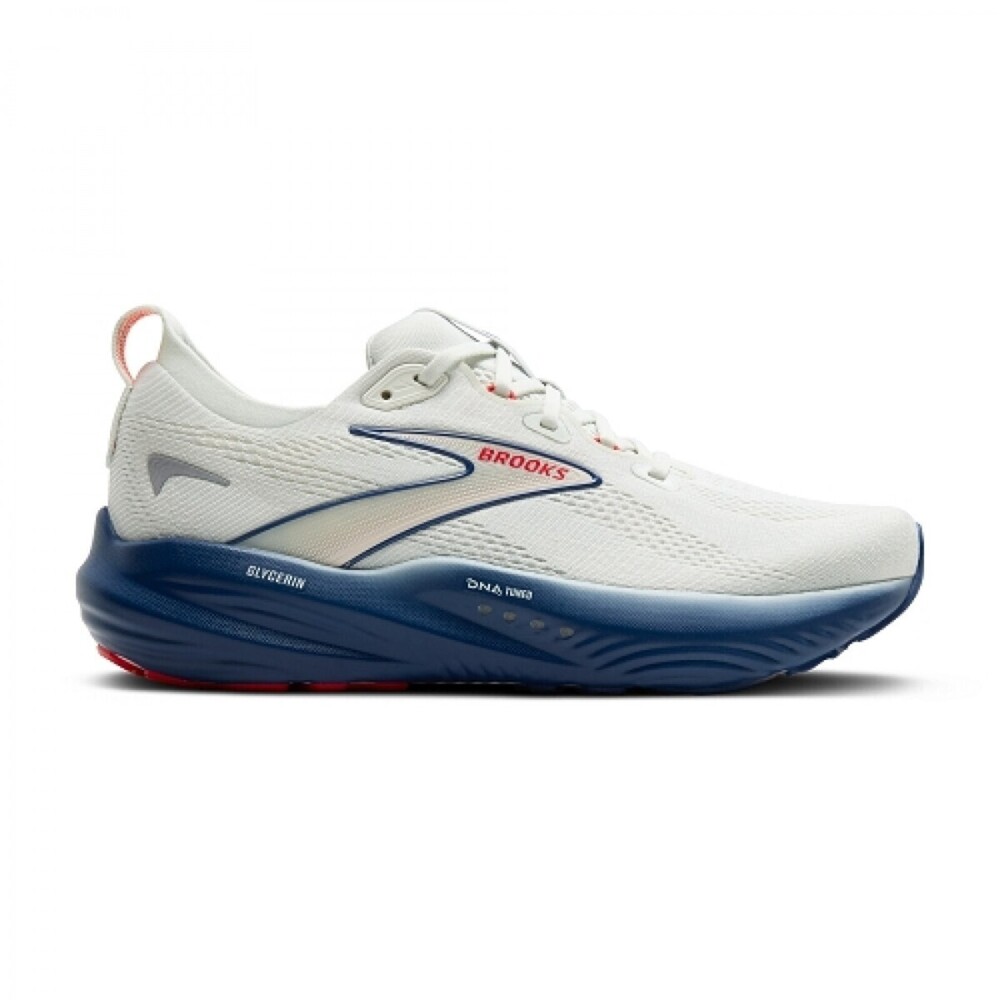 【BROOKS】Glycerin 22 男 慢跑鞋 支撐 彈力 緩震 灰 藍(1104451D404)