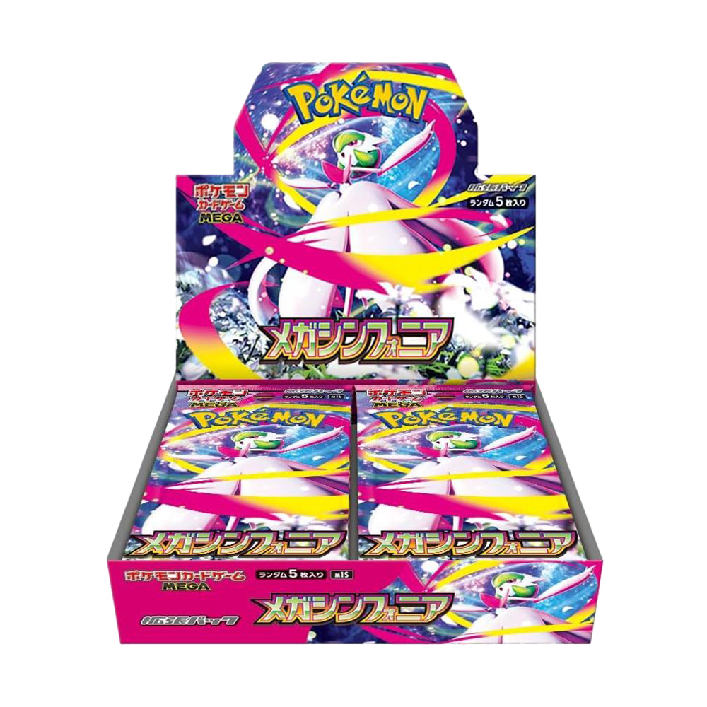 【POKEMON 精靈寶可夢】日版 Mega Evolution 系列 M1S 超級交響樂 擴充包盒(1盒30包)