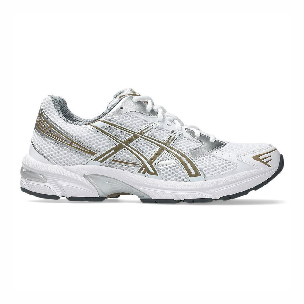 【ASICS】GEL-1130 男女 運動休閒鞋 舒適 白 棕(1203A609-104)