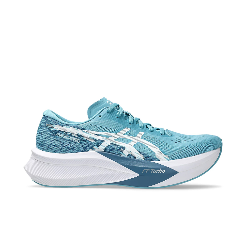 【ASICS】Magic Speed 4 男 慢跑鞋 彈力 支撐 緩震 藍 白(1011B875-402)
