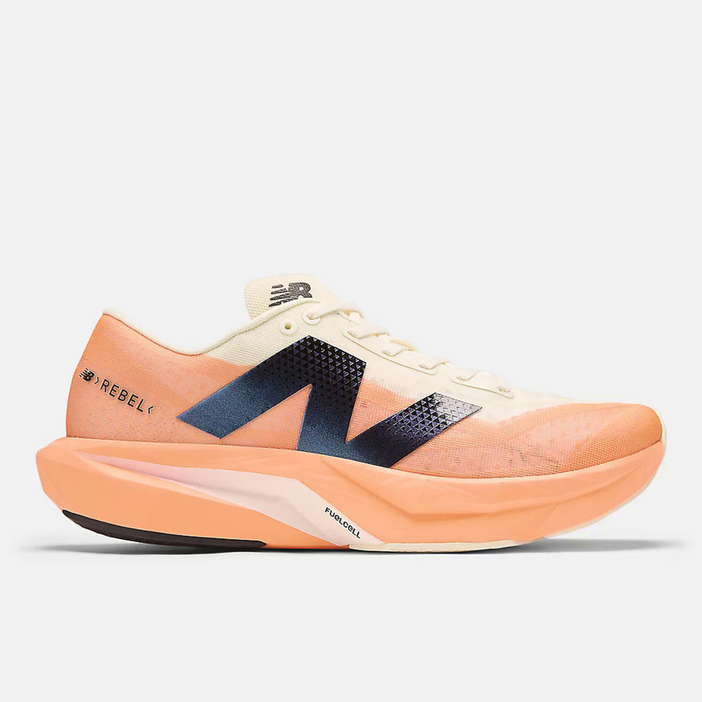 【NEW BALANCE】FuelCell Rebel v4 男 競速跑鞋 運動鞋 寬楦 橘 黑(MFCXCO4)