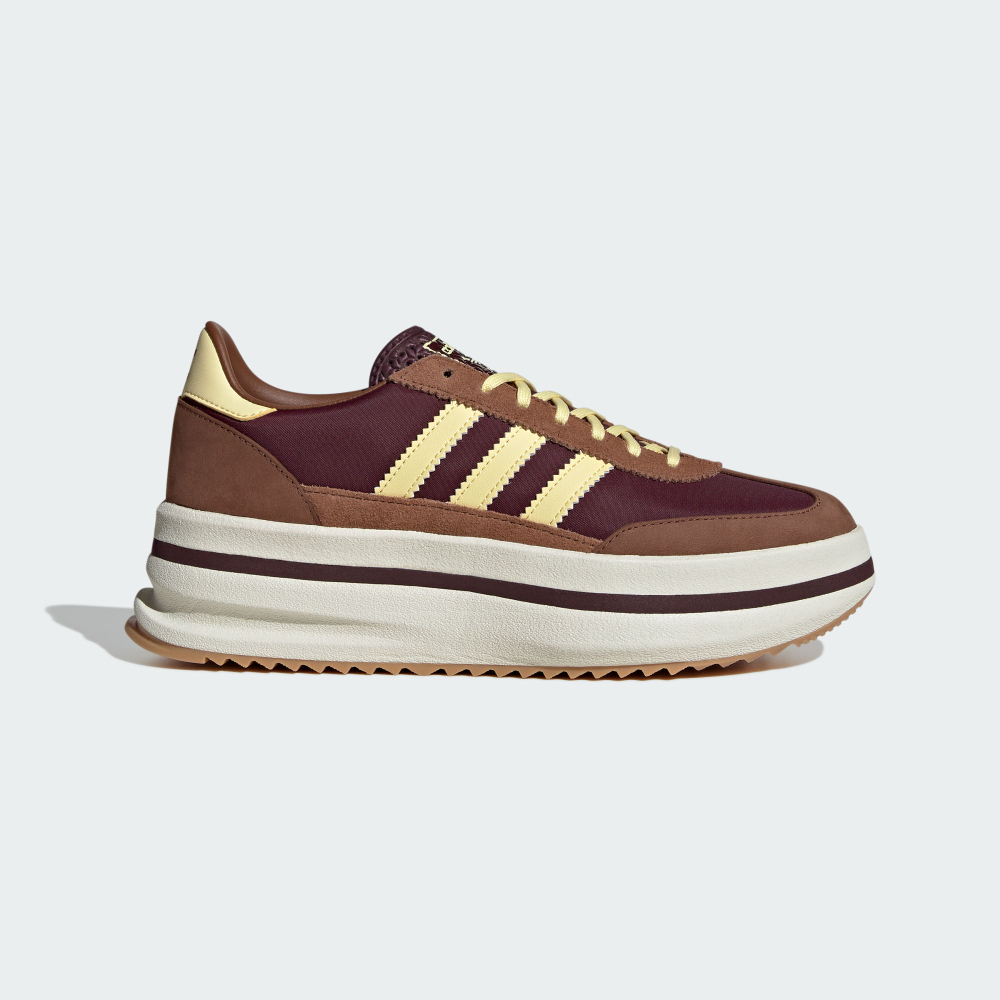【adidas 愛迪達】SL 72 Stack W 女 運動休閒鞋 厚底 復古鞋 舒適 穿搭 棕米(JQ6420)