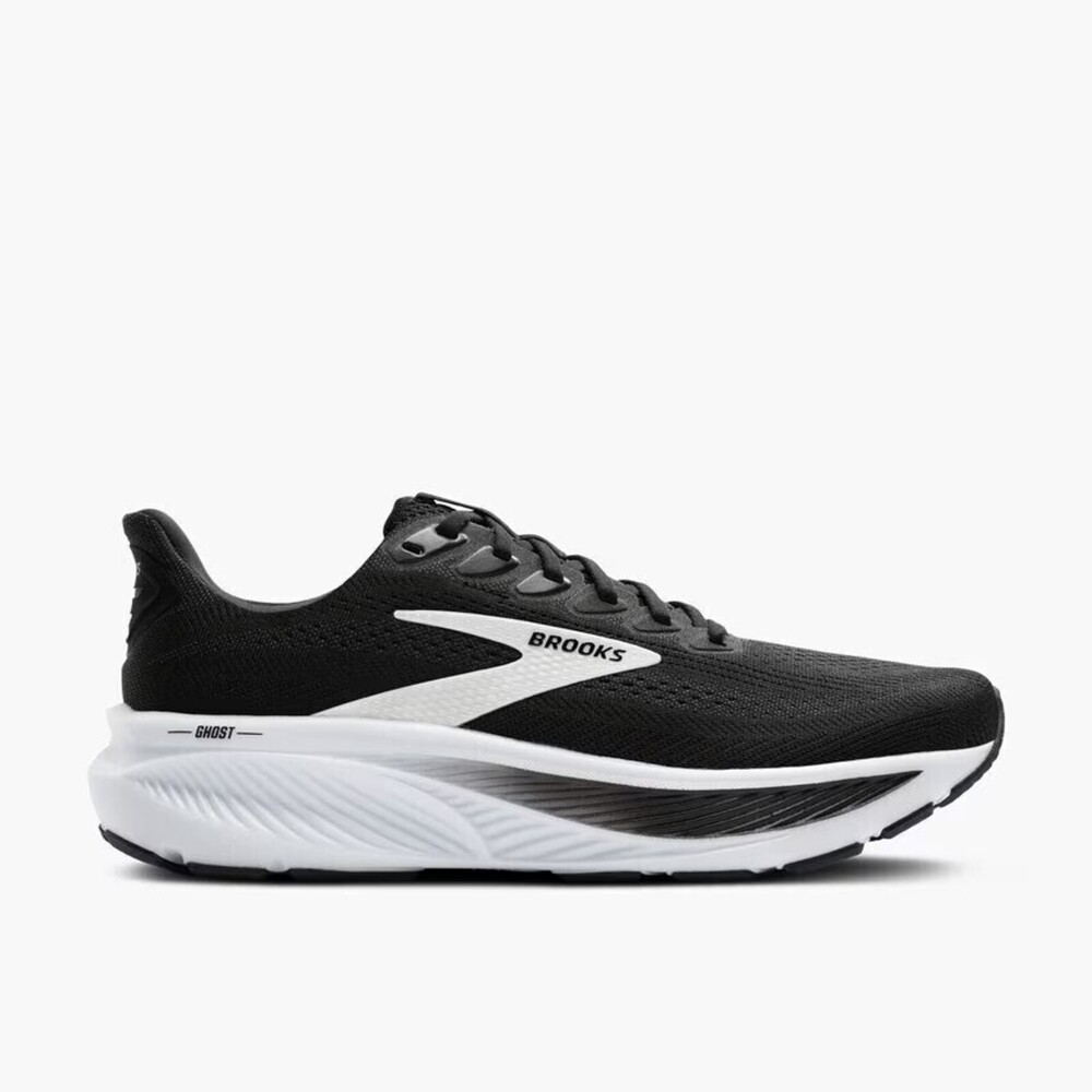 【BROOKS】Ghost 17 男 慢跑鞋 彈力 緩震 流暢 黑白(1104421D090)
